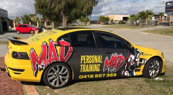 Half Wrap Vehicle Graphics