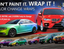 Dont paint it wrap it